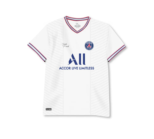 Camiseta White Paris Saint Germain TF Design